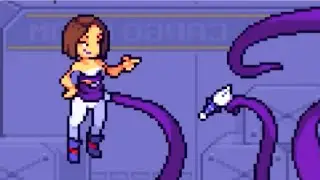 Tentacles vs Girl Captain in Space Misadventures - PC gameplay