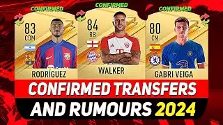 NEW CONFIRMED TRANSFERS & RUMOURS! 💰😳 ft. WALKER, RODRÍGUEZ, GABRI VEIGA...etc