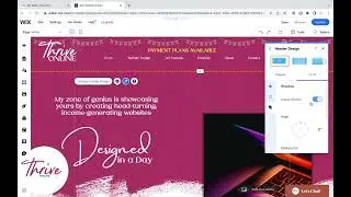 Wix Tips   Scrolling Menu