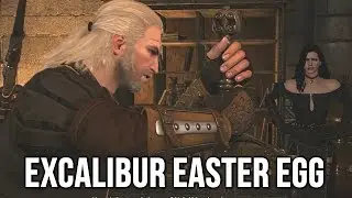 Witcher 3 Excalibur Easter Egg: Sword in the Stone