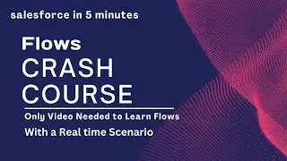 Salesforce Flows Crash Course Part 1 || with real time Example