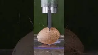 Hydraulic Guillotine vs. Bowling Ball: Epic Showdown! 🎳💥 #hydraulicpress #guillotine #satisfying