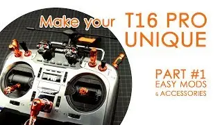 Easy mods & accessories to make your T16 Pro Hall Jumper radio unique