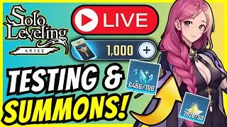 🔴 TESTING HAN SE-MI & 1,500 SUMMONS! [Solo Leveling: Arise]