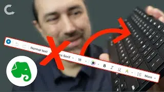 A smarter way to format text in Evernote (keyboard shortcuts)