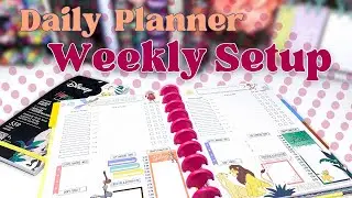 Weekly Planner Setup - Goal Setting Planner | The Daily Grind Planner July 2024