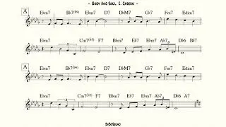 Body And Soul Melody With Metronome (BPM 60)