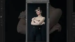 Как быстро выделить тон кожи в Фотошопе для цветокоррекции  #photoshop