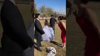 Bridesmaid gets caught cheating with groom!😱 #Shorts