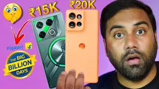 Flipkart Big Billion Day 2024 ⚡ moto Edge 50 5G ₹20000 & Infinix GT 20 Pro ₹15000 ?🔥