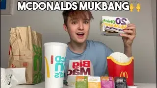 My First McDonalds in 5 Months! MUKBANG / Q and A!