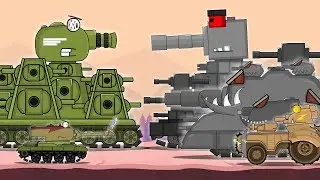 All series KV-44 Soviet monster second part: Cartoons about tanks