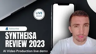 Synthesia AI Review 2024 - AI Video Production live demo