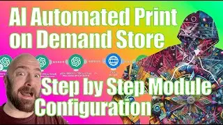 AI Automated Print on Demand - Canvas Wall Art