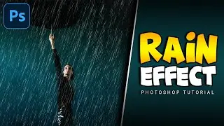 How to Create Rain Effect in Photoshop - Photoshop Tutorial