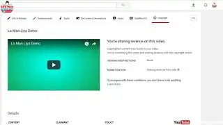 How to Remove Content ID Copyright Claim Share Revenue Monetize Video Adsense money