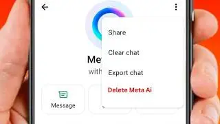 How to Remove Meta Ai on WhatsApp / iPhone / Android / 2024