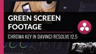 Green Screen Footage & Chroma Key | Davinci Resolve Tutorial