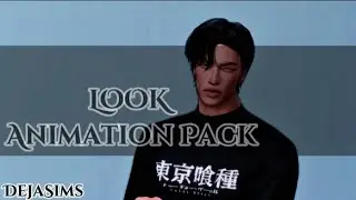 Look Animation Pack | Sims 4 Animations