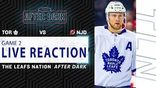 Maple Leafs at New Jersey Devils LIVE POST GAME ft. Nick Alberga | Game 2 Reaction