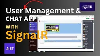 User Management & Chat App With SignalR | ASP.NET MVC | jQuery | MSSQL | Code First | C#