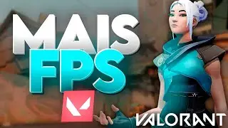 COMO AUMENTAR FPS NO VALORANT / RODAR EM PC FRACO✅