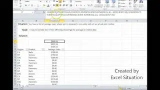 Excel avg excluding zeros on filtered (visible) data