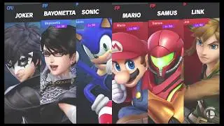 Super Smash Bros Ultimate Amiibo Fights   Request #5498 Sega vs Nintendo