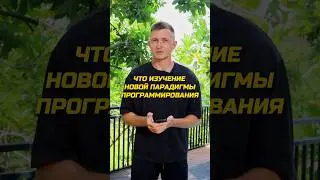 Изучение новой парадигмы программирования #айти #программирование #программист