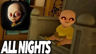 THE BABY IN YELLOW Night 1 Night 2 Night 3 Gameplay Walkthrough [iOS Android]