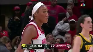 Last two minutes of regulation in Iowa vs Ohio State