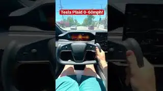 Tesla Model S Plaid 0-60mph! #shorts