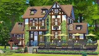 The Sims 4 / German Restaurant / Speed Build /  #thesims4 #fabflubs