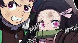 Ill Protect Nezuko | Demon Slayer Comic Dub