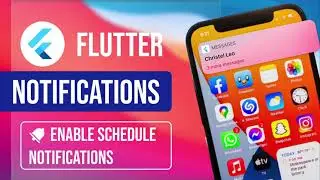 Implement Flutter Schedule Local Push Notifications | Schedule Notification for android and iOS