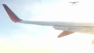 Дрон врезался в пассажирский самолет
