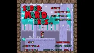 SMW Hack Longplay - Super Mario Bros: Merry Mountain Christmas Adventure