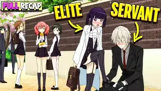 🔸(1-13) Elite Girl Falls in Love with her Furry Servant | Inu x Boku SS | Anime Recap