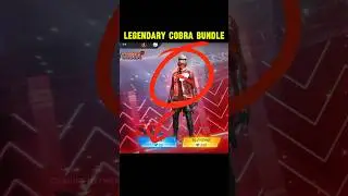 Legendary Cobra Bundle Return Event Free Fire | Free Fire Cobra Bundle Event | Free Fire New Event
