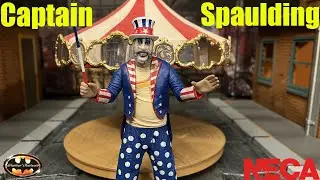 NECA Captain Spaulding House Of 1,000 Corpses 20th Anniversary Action Figure Review & Comparison