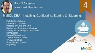 #MySQL DBA Tutorial | MySQL Installing Configuring Starting and Stopping | mysql installer