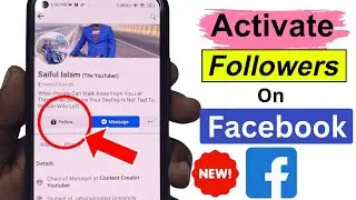 How to Activate Followers on Facebook Profile 2024