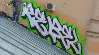 Graffiti Bombing-Rebel Style
Chrome graffiti.