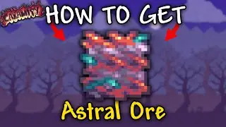 How to get Astral Ore in the Terraria Calamity mod | Astral Ore Calamity mod | Astral Ore