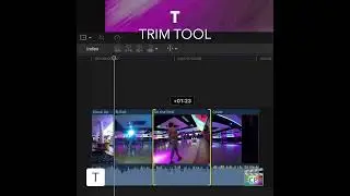 Final Cut Pro Shortcut | T | Trim Tool