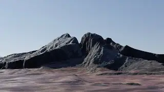 Procedural Nodes (part 41) - Procedural Mountain Landscape in Blender