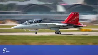 T-7A Red Hawk First Taxi Runs