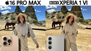 IPhone 16 Pro Max Vs Sony Xperia 1 VI Camera Test Comparison