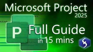 Microsoft Project - Tutorial for Beginners in 15 MINS!  [ COMPLETE GUIDE ]