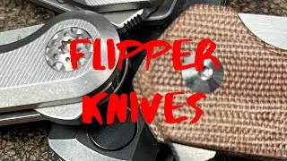 4 Flipper Knives